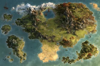 create your fantasy city map