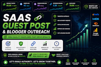 build saas backlinks through strategic blogger outreach
