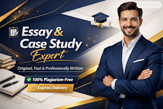 write case studies, reports and essys