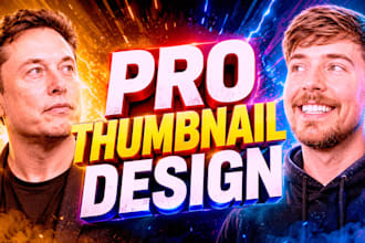 create scroll stopping youtube thumbnail