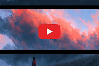 design stylish and modern youtube thumbnail