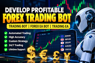develop profitable forex trading bot, trading bot, forex ea bot, trading ea