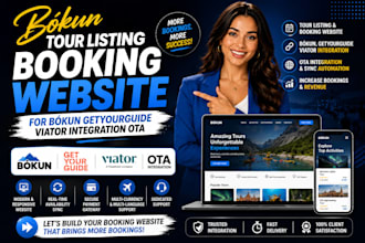 bókun tour listing booking website for bókun getyourguide viator integration ota