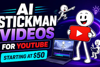 create stick man style videos for your youtube channel