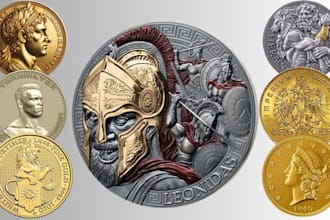 sculpt high quality 3d bas relief coin, medallion and pendant