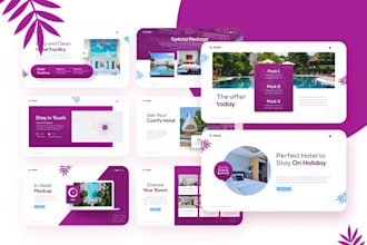 redesign business powerpoint presentation, pitch deck ppt, google slides,figma