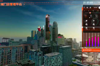 create unreal engine 5 blueprints and digital twin 3d visualization