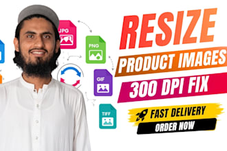 bulk resize images to 300 dpi for print and high quality