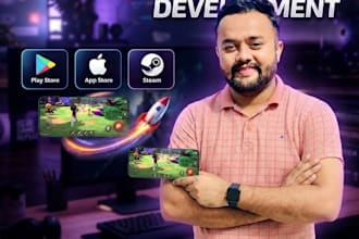 develop 2d 3d mobile game in unity game development