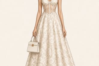 create custom fashion design illustrations and dress catalogues