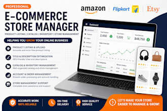 manage and optimize your ecommerce product listings