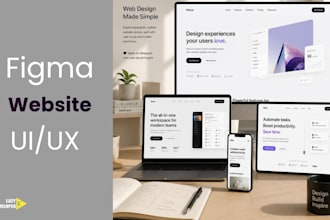 make you mobile ui ux and website ui ux in figma