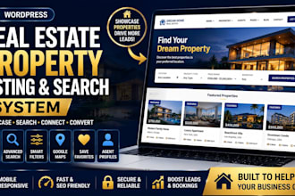 build a real estate wordpress property listing and search system
