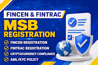do fincen and fintrac msb registration and aml compliance