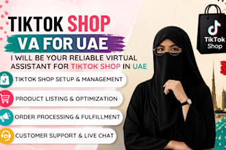 be your dedicated tiktok shop VA for uae sellers