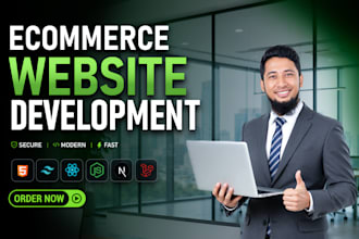 develop a full stack custom ecommerce website in laravel