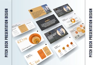 do powerpoint presentation design, pitch deck, google slides, figma