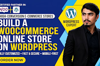 build a woocommerce online store on wordpress