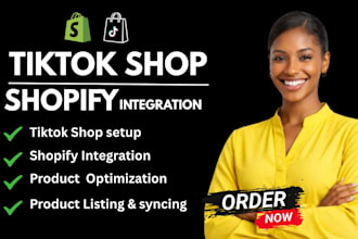 setup tiktok shop, tik tok ads, and shopify store integration
