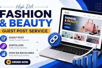do fashion and lifestyle guest posts with high da