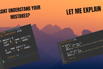 do debug, fix, and review your cpp code
