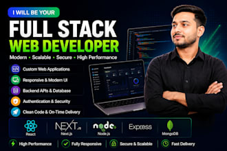 build a full stack web app with react and nextjs