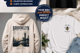 create stylish clothing and fashion designs