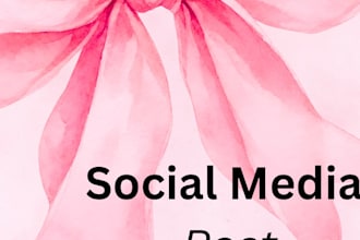 design eye catching social media post and banner