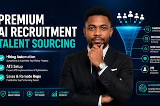 provide ai recruitment, talent acquisition, candidate sourcing for your agency