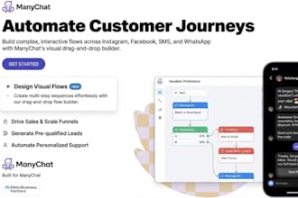 build manychat automation for your business and work