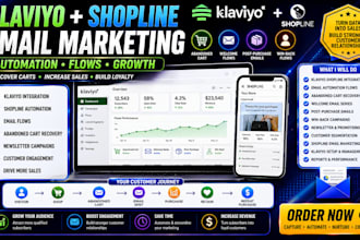 setup klaviyo shopline email marketing shopline automation shopline email funnel