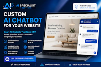 build a custom ai chatbot for your website