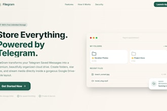 build a custom file management and cloud storage web app