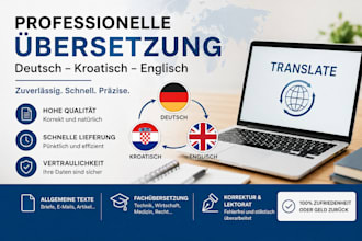 accurate gei will translate german english and croatian accurately and naturally