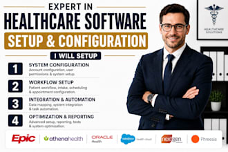 setup epic athenahealth oracle health salesforce health cloud nextgen phreesia