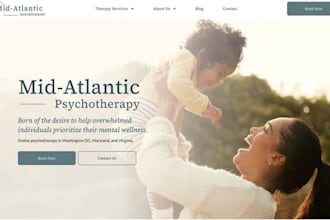 design squarespace trauma therapy website mental health website psychology site