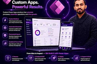 develop a powerapps canvas or model driven app for business