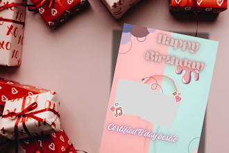 design custom printable birthday cards in canva