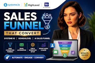 create systeme io sales funnel gohighlevel sales funnel ai sales funnel