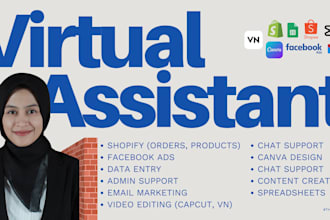 be your professional virtual assistant for admin, research, and business