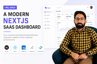build a modern nextjs saas dashboard