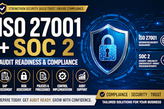 prepare you for iso 27001 certification and soc 2 compliance
