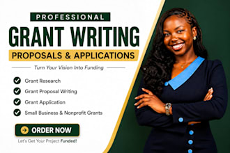 research, write grant proposal grant application small business grant writing