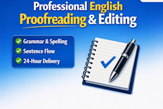 proofread and edit your english text for grammar
