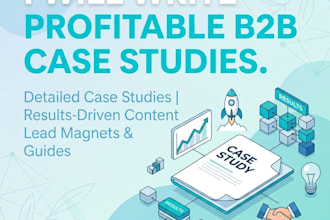 write b2b white papers, case studies, and saas content