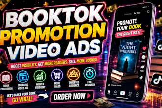 do tik tok video ads book promotion tiktok ads promotional video ads on booktok