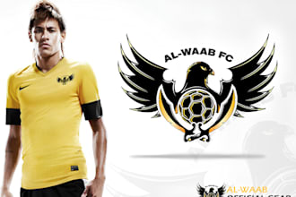 create a soccer, football club logo design and redesign