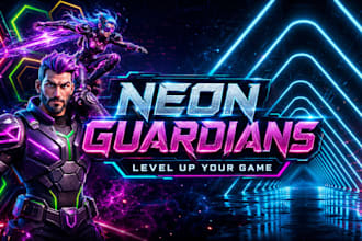 design high quality youtube banner and channel art