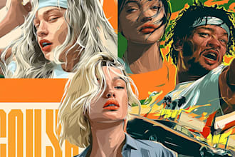 draw a professional vector portrait from your photo