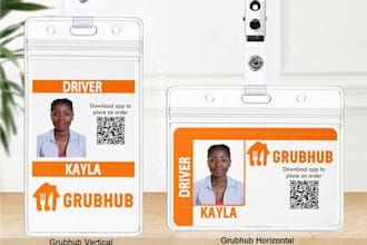 do professional id card and make new custom id card